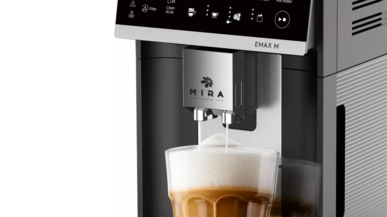 מכונת קפה טוחנת אוטומטית MCM1000 GENUAROMA מבית&nbsp;MIRA
