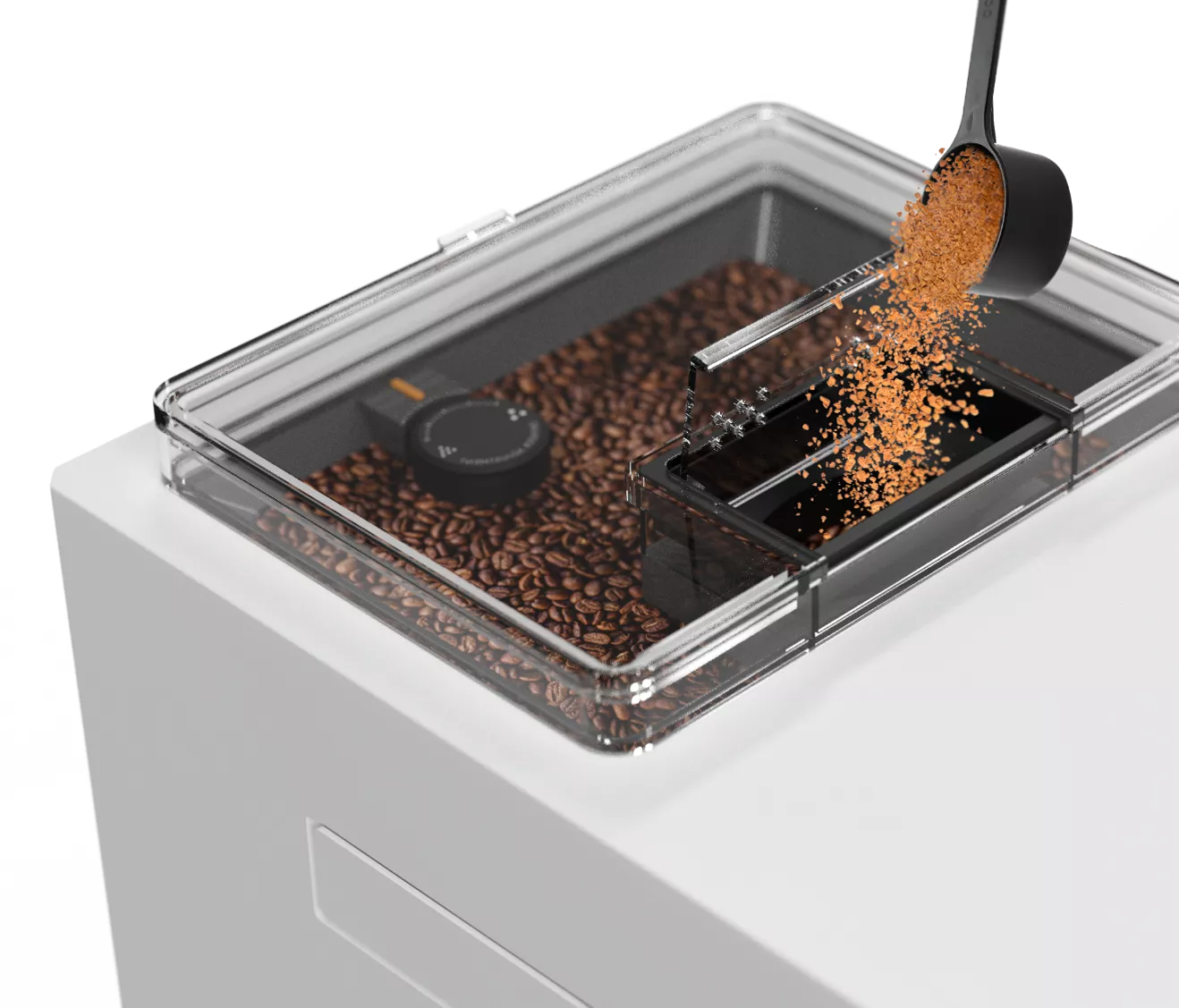 מכונת קפה טוחנת אוטומטית MCM1000 GENUAROMA מבית&nbsp;MIRA