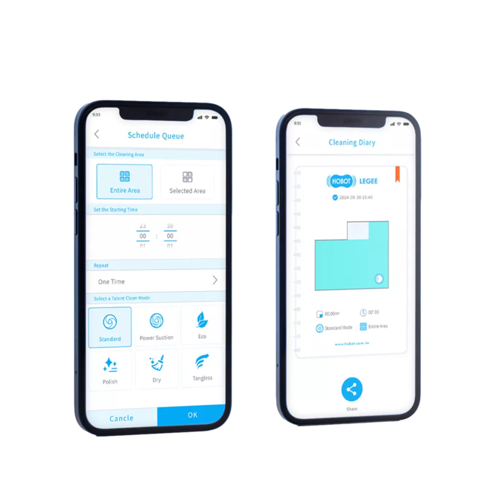 שואב רובוטי חכם + תחנת שטיפה Legee Q10 Pro + LEGEE Lulu מבית HOBOT